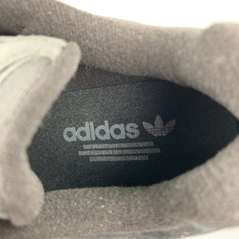 ADIDAS Size 8.5 Black Mixed Materials Nylon Lace Up Sneakers