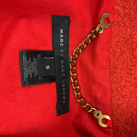 MARC by MARC JACOBS Taille S Manteau en laine texturée orange