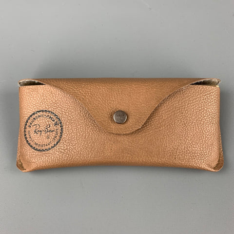 Vintage RAY-BAN Gold Tone Metal Green Lens Sunglasses