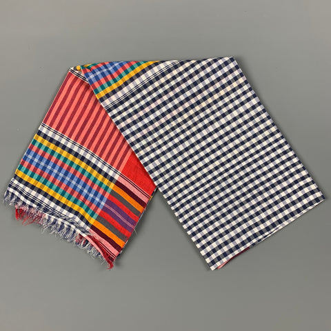 Écharpe à carreaux multicolore VINTAGE