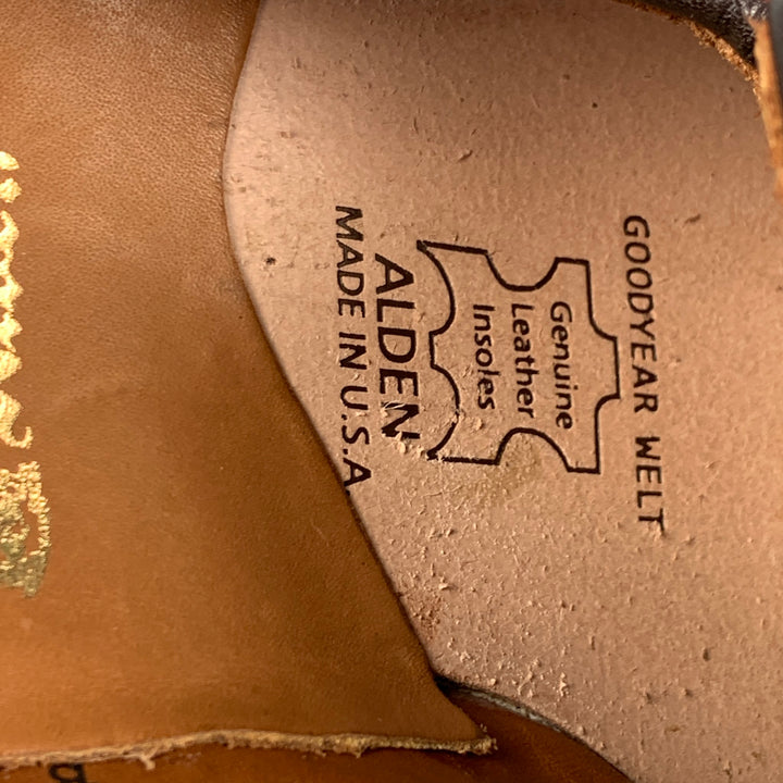 ALDEN Bootmaker Edition Size 7 Brown Leather Tassels Loafers