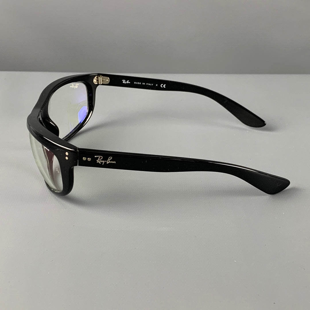 Gafas y gafas de sol de acetato negro RAY-BAN