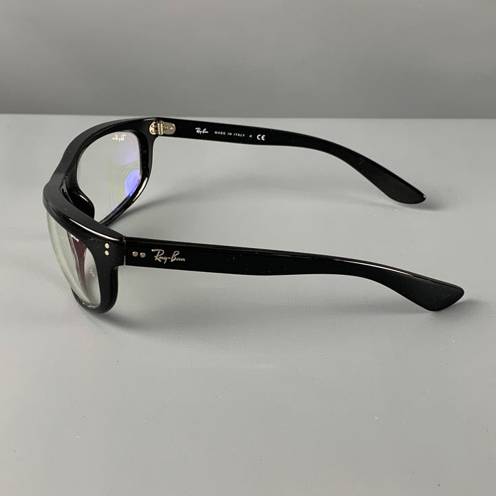 Gafas y gafas de sol de acetato negro RAY-BAN