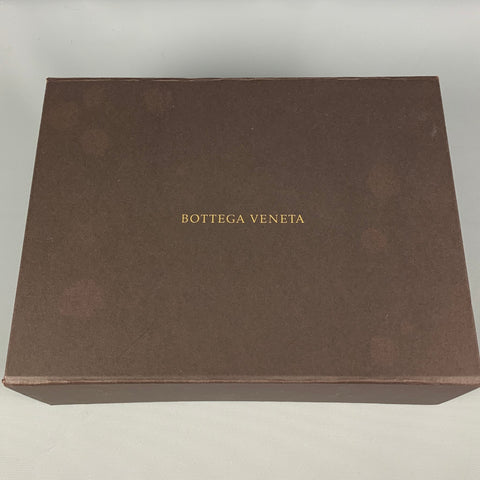 BOTTEGA VENETA Beige Floral Python Skin Leather Pochette Knot Clutch