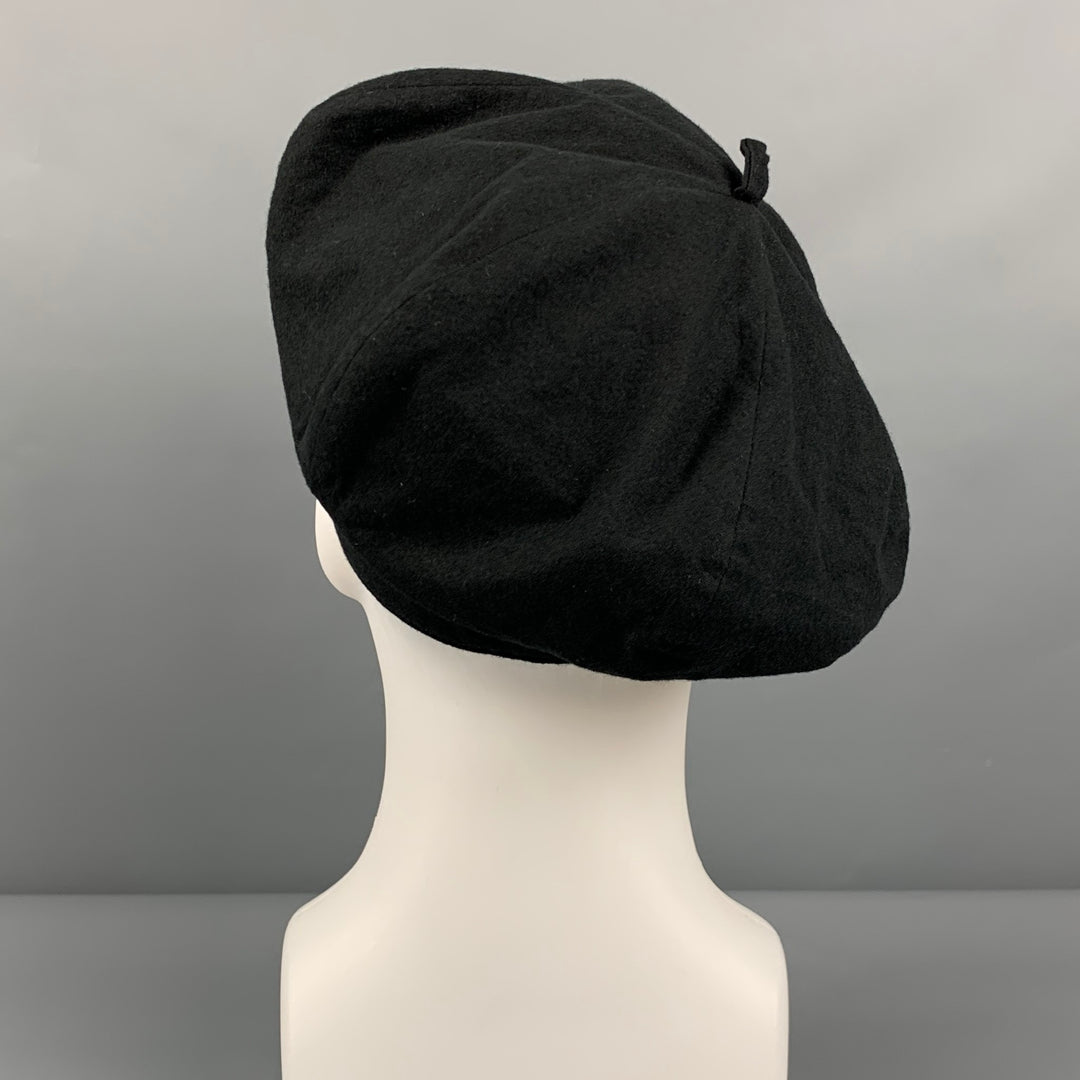 WILD BRICKS Black Cotton Hat