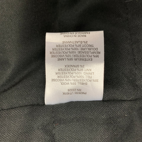 PENDLETON Size M Black & Beige Woven Wool Blend Snaps Jacket