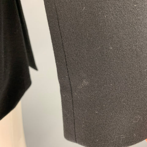 JOHN VARVATOS Size 38 Black Virgin Wool Blend Jacket