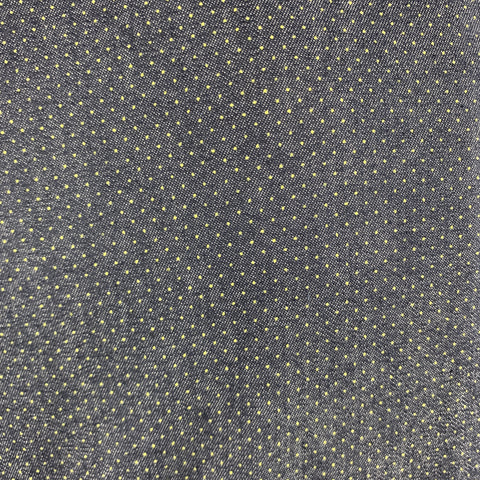 MARTIN ZELO Size 36 Navy Dots Cotton Blend Double Breasted Sport Coat