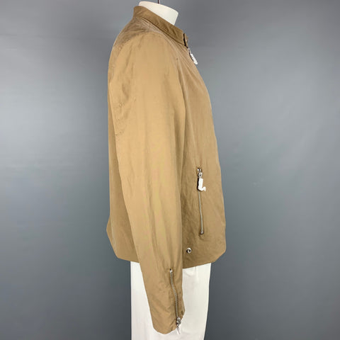 ALLSAINTS Atik Size XXL Taupe Cotton / Polyester Windbreaker Jacket