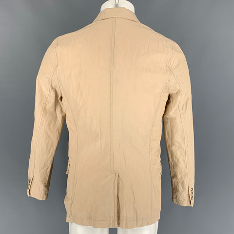 LIFE / AFTER / DENIM Talla S Chaqueta Algodón Beige Solapa De Pico