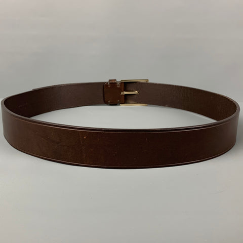 TOM FORD Size 38 Brown Leather Belt