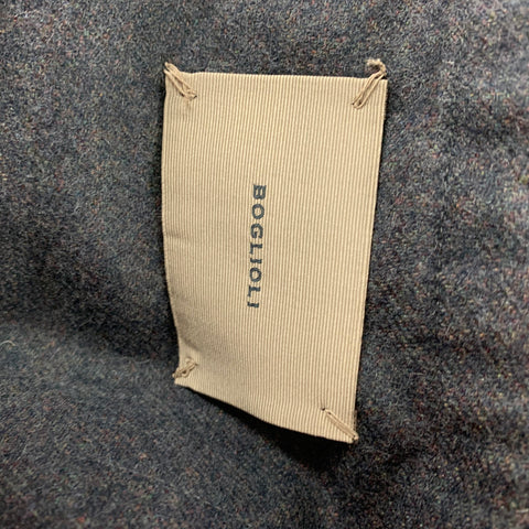 BOGLIOLI Size 38 Gray Heather Notch Lapel Sport Coat