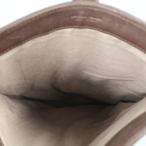 BOTTEGA VENETA Brown Intrecciato Woven Leather Ipad Tablet Case
