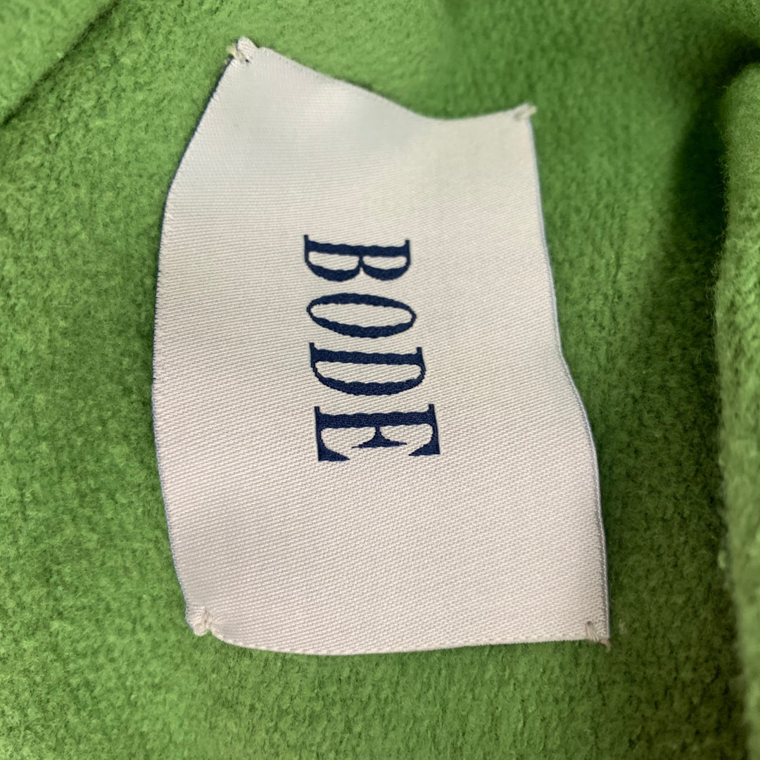 BODE Size XS/S Green Cotton Sweatpants