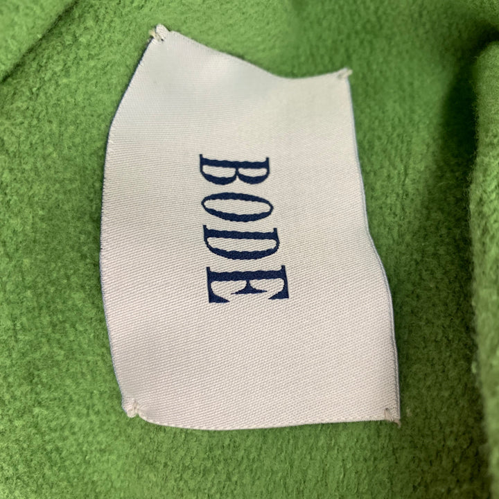 BODE Pantalón deportivo de algodón verde Talla XS/S