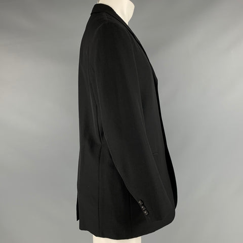 COMME des GARCONS HOMME PLUS Size M Black Single breasted Coat
