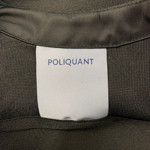 POLIQUANT Size S/M Black Mesh Polyester Backpack Vest