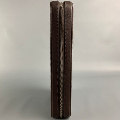 HODINKEE Dark Brown Leather Watch Travel Case