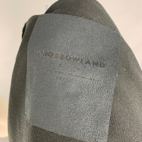 TOMORROWLAND Size S Black Polyester Hooded Jacket