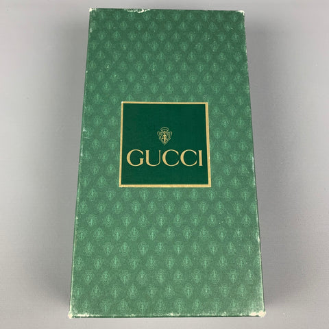 Vintage GUCCI Black Leather Sunglasses Case