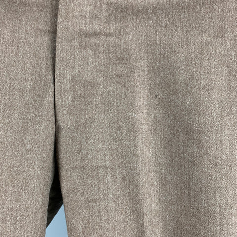SHIPS Taille 28 Pantalon habillé brun à devant plat