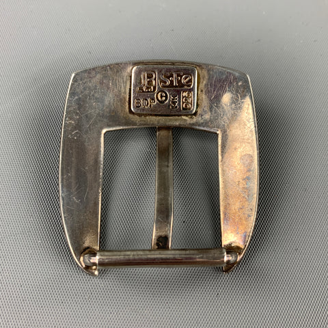 JAMES REID Size One Size Sterling Silver & 14k Gold 4 Piece Belt Buckle