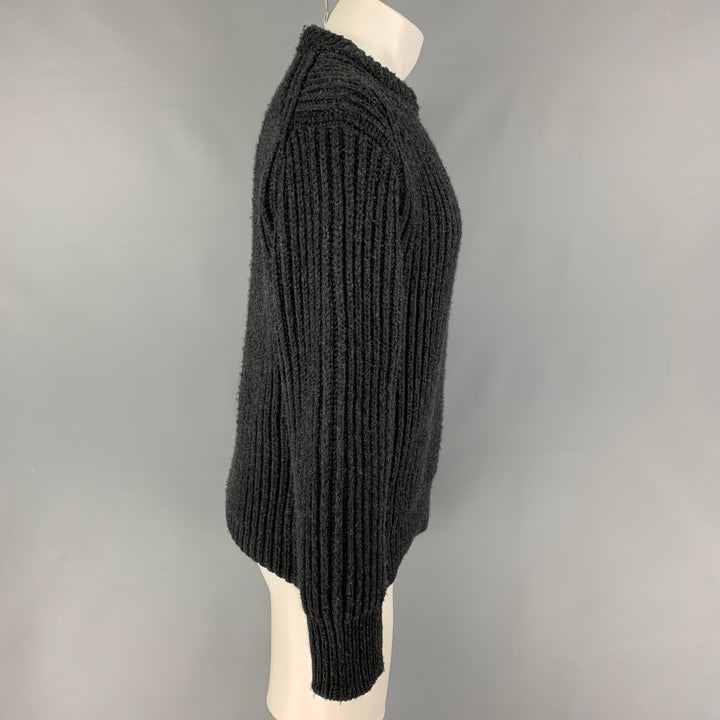 PROENZA SCHOULER Size One Size Charcoal Cashmere Chunky Knit Oversized Sweater