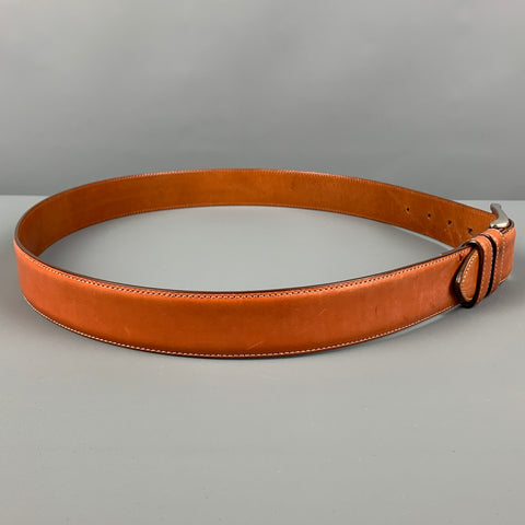 STEFANOBI Size 38 Tan Leather Belt