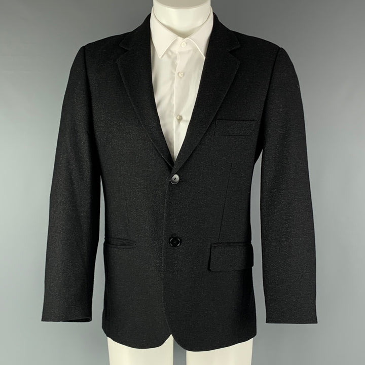 AGNÈS B. Size 40 Glitter Wool  Polyester Single breasted Sport Coat