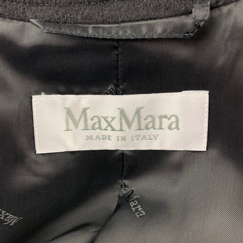 MAX MARA Taille 4 Tailleur jupe crayon en tissu noir
