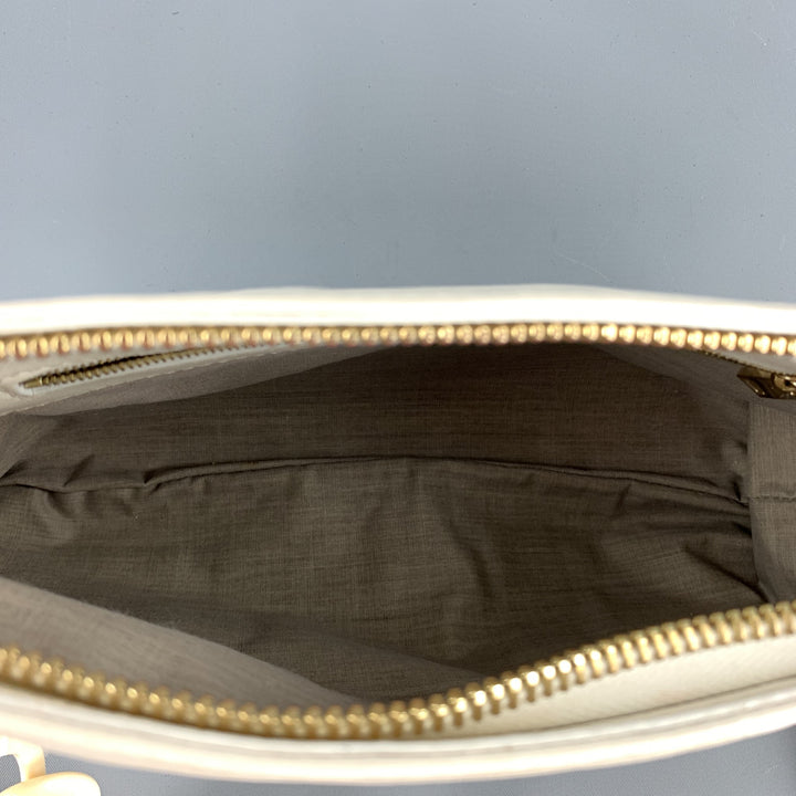 MARC JACOBS Cream Leather Shoulder Strap Handbag