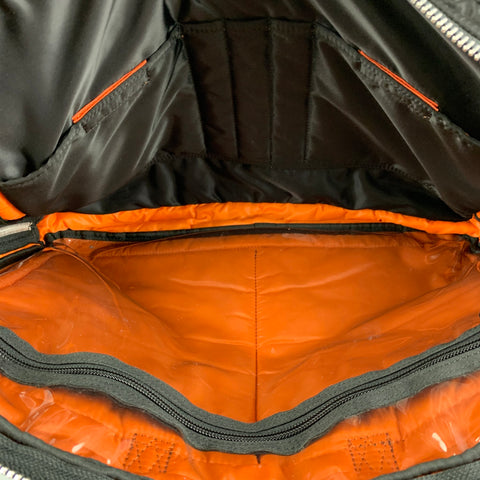 PORTER Sac à dos messager en nylon noir