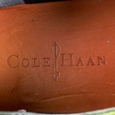 COLE HAAN Taille 9,5 Chaussures à lacets en tissu perforé vert olive