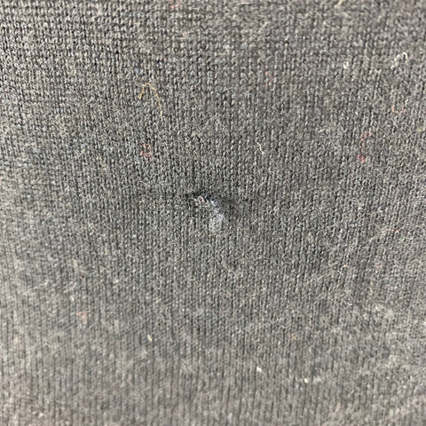 PRADA Size 2 Black Solid V-Neck Pullover