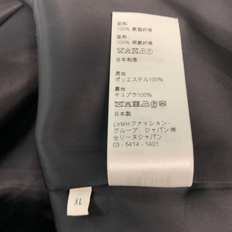 CELINE Size 44 Red Polyester Bomber Jacket