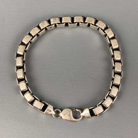 KENNETH COLE Silver Link Sterling Silver Bracelet