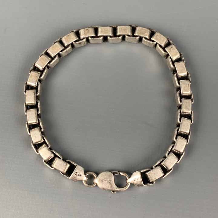KENNETH COLE Silver Link Sterling Silver Bracelet