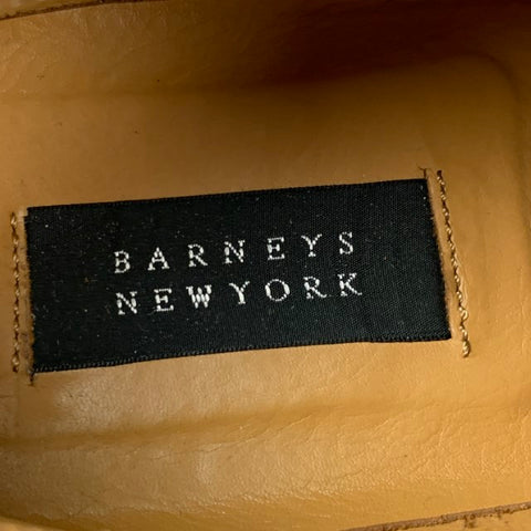 BARNEY'S NEW YORK Taille 11 Chaussures à lacets en cuir noir