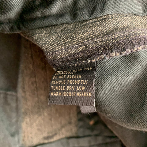RRL by RALPH LAUREN Size 36 Olive Herringbone Button Fly Casual Pants