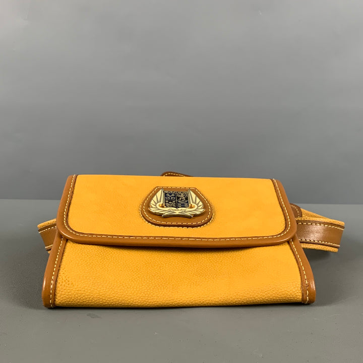 LANCEL Tan Solid Belt-bag Handbag