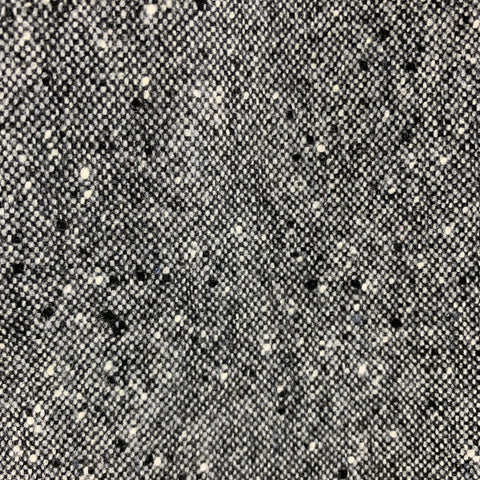 ISAIA Size 40 Speckled Heather Gray Woven Wool Zip Fly Dress Pants
