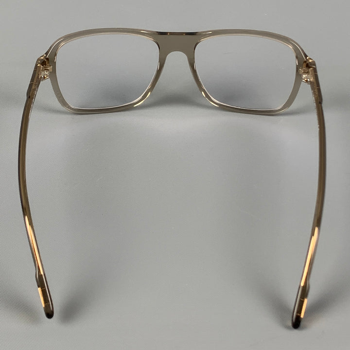 TOM FORD Clear Acetate Square Sunglasses
