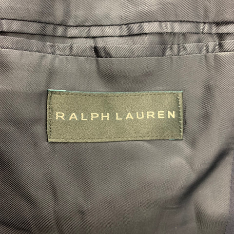 RALPH LAUREN Black Label Size 42 Regular Navy Wool Notch Lapel Sport Coat