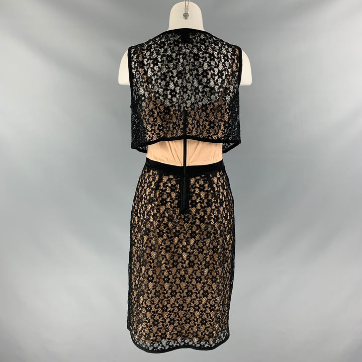 MARC by MARC JACOBS Size S Black Lace Polyester Dress