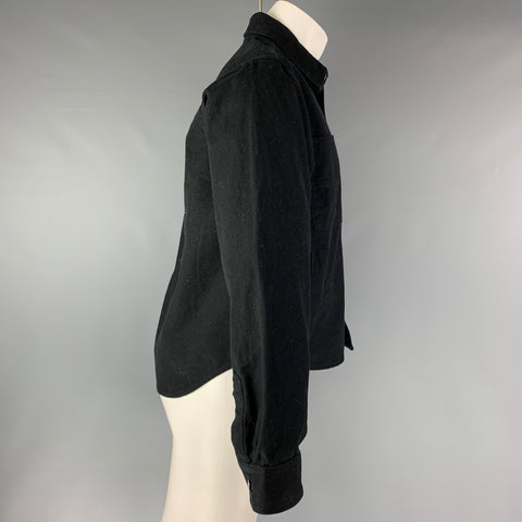 WARDROBE.NYC Taille XS Veste camionneur en coton noir (intérieur) / Chemise