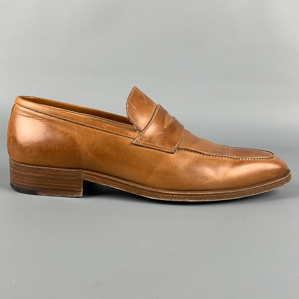 GRAVATI for WILKES BASHFORD Size 8 Tan Leather Slip On 