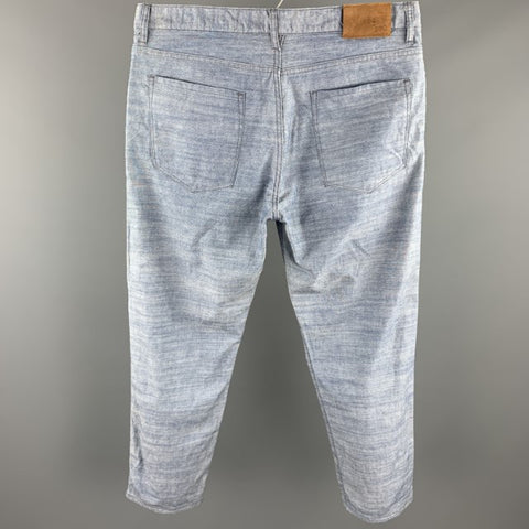 RALEIGH DENIM Graham Size 34 Indigo Cotton Zip Fly Jeans