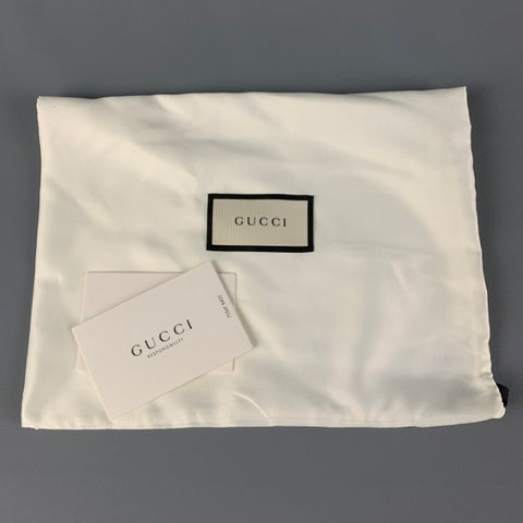GUCCI Taille 10 Bottes à enfiler en cuir clouté noir