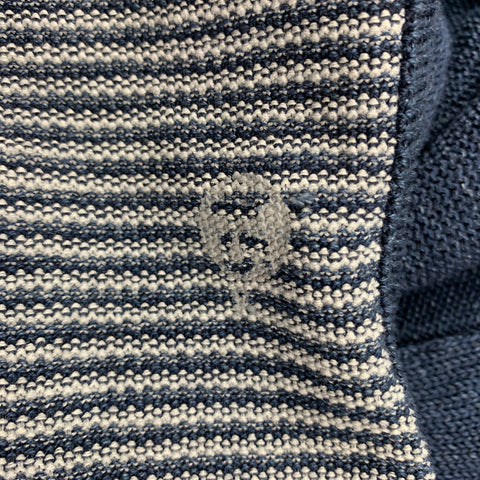 45rpm Size XXL Indigo Cotton Buttoned Vest