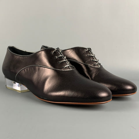 MARC JACOBS Talla 8 Zapatos con cordones de cuero negro